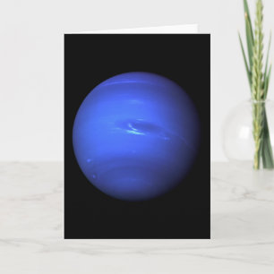 Planet Neptune Dankeskarte
