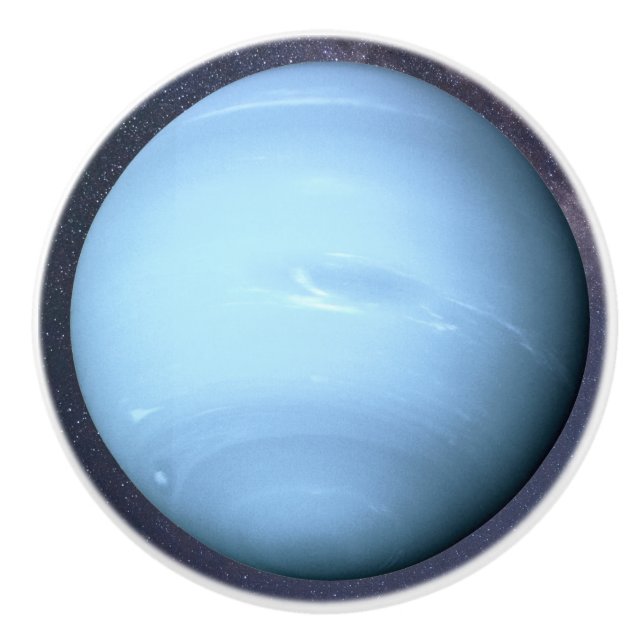 Planet Neptune Keramikknauf (Vorderseite)
