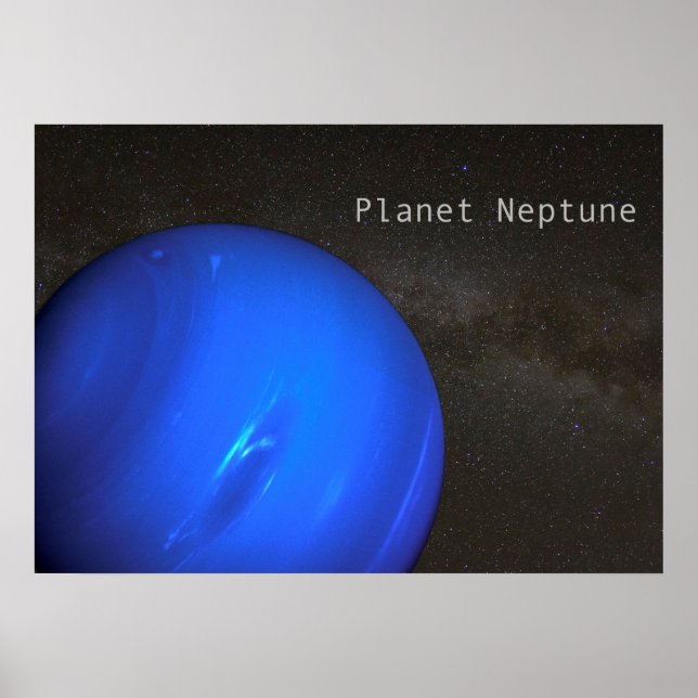 Planet Neptune Poster (Vorne)