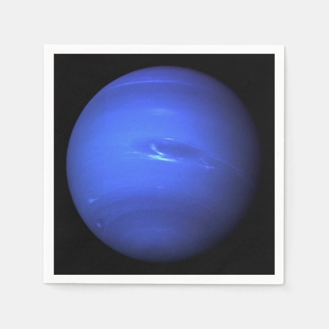 Planet Neptune Serviette (Vorderseite)