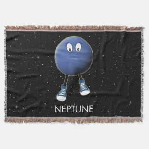 Planet Neptune & Stars Decke