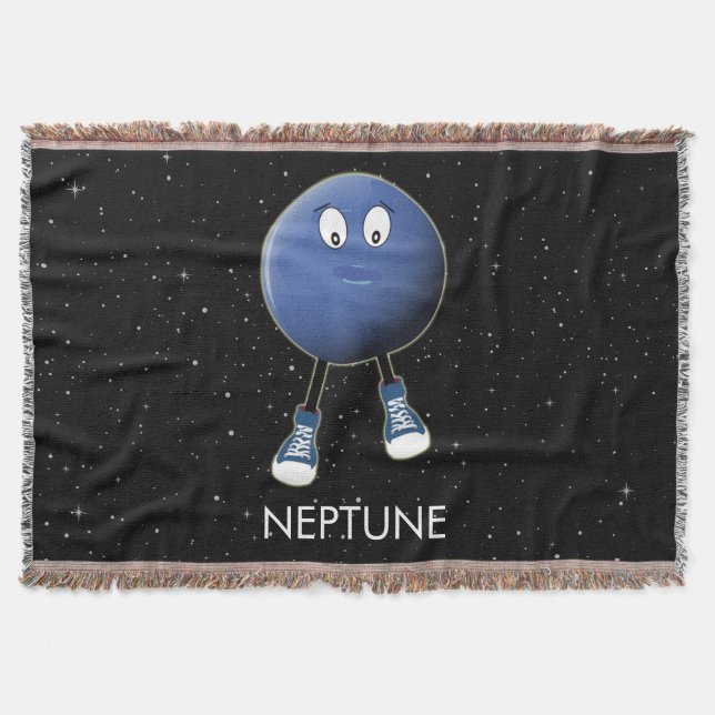 Planet Neptune & Stars Decke (Vorderseite)