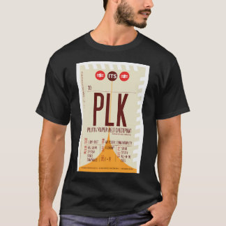 Planet Pluto Boarding Pass (Interplanetar S T-Shirt