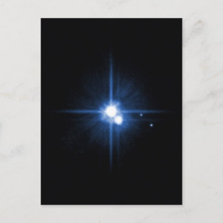 Planet Pluto Mond Charon NASA Postkarte