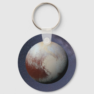 Planet Pluto Schlüsselanhänger