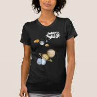 Planet Pluto WTF!? Funny Science Geek Astronomie