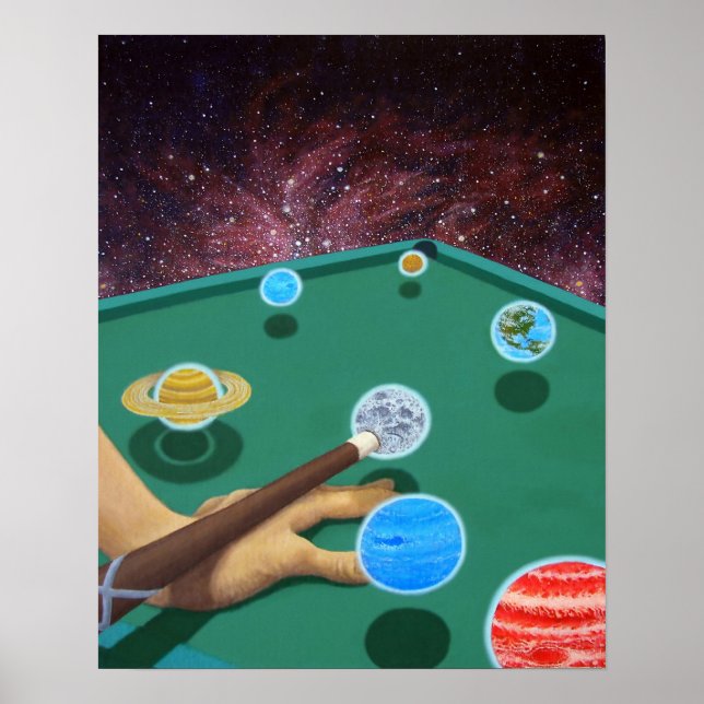 Planet Pool Poster (Vorne)