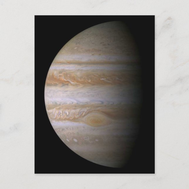 Planet Postkarte (Vorderseite)