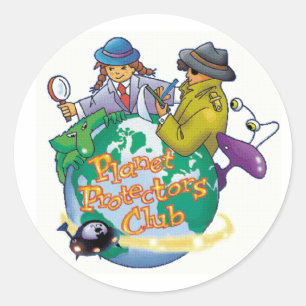 Planet Protector Kids Club Aufkleber