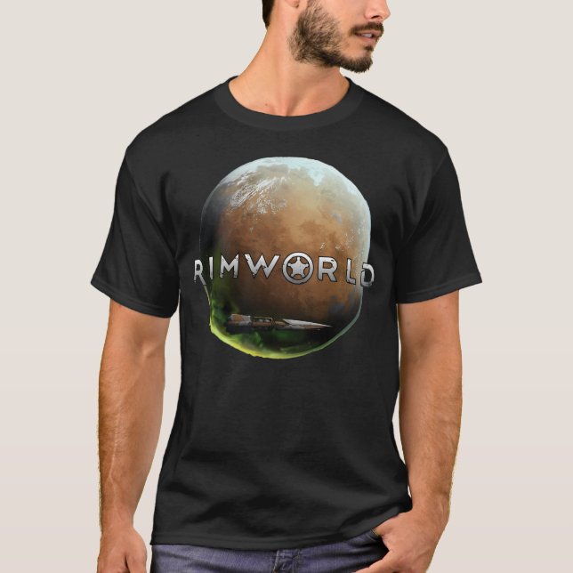 Planet Rimworld T-Shirt (Vorderseite)
