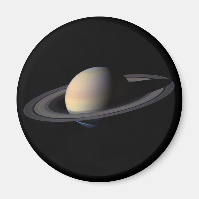 Planet Saturn Astronomie Collector Magnet (Vorne)