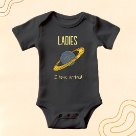 Planet Saturn Baby Strampler