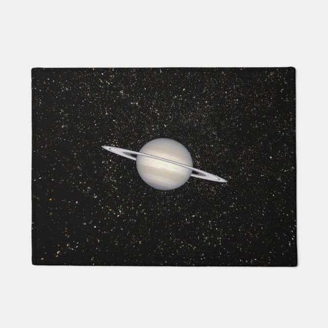 Planet Saturn Fußmatte (Vorderseite)