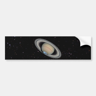 Planet Saturn Starry Sky Autoaufkleber