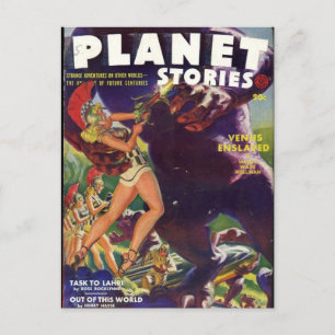 Planet Science Postkarte