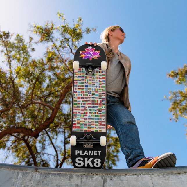 PLANET SK8 SKATEBOARD (Außen 1)