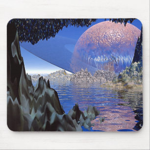 Planet-Steigen Mousepad