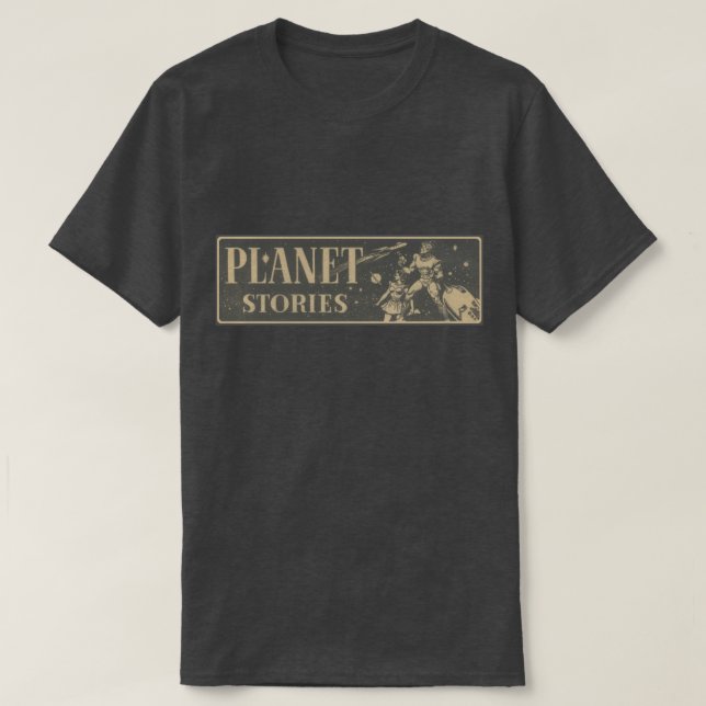 Planet Stories Banner T-Shirt (Design vorne)