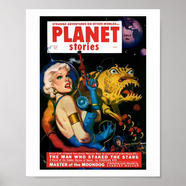 Planet Stories (Juli 1952) Poster (Vorne)