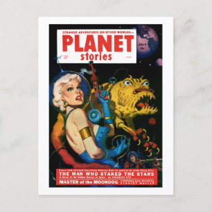 Planet Stories (Juli 1952) Postkarte