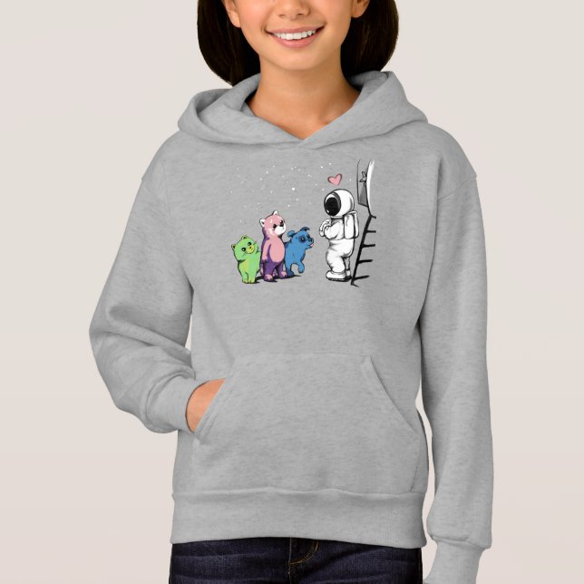Planet Süßigkeit Hoodie (Vorderseite)