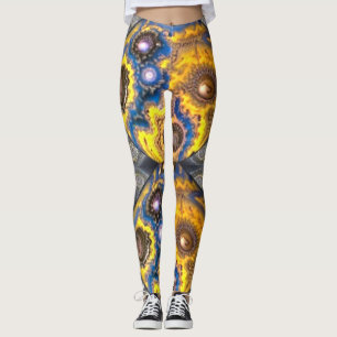 Planet und Supernova Leggings