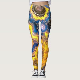 Planet und Supernova Leggings