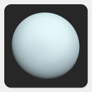 Planet Uranus Quadratischer Aufkleber