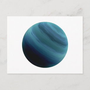 PLANET URANUS (Sonnensystem) ~~ Postkarte