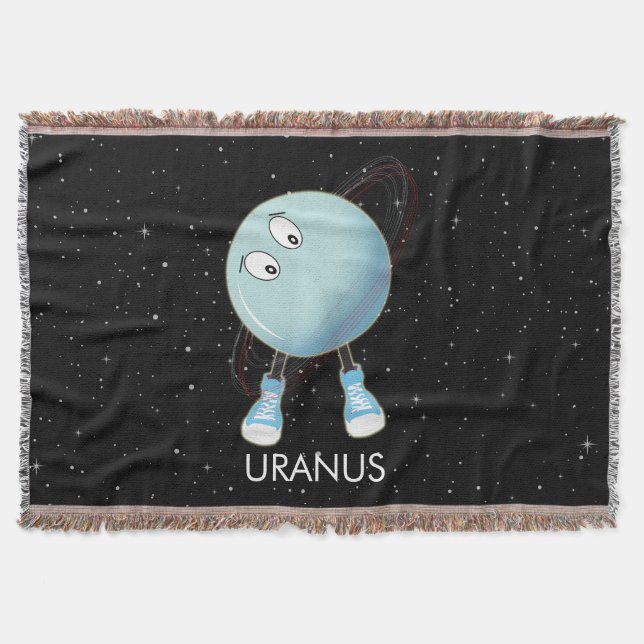 Planet Uranus & Sterne Decke (Vorderseite)
