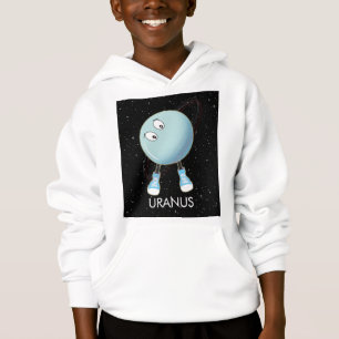 Planet Uranus & Sterne Hoodie