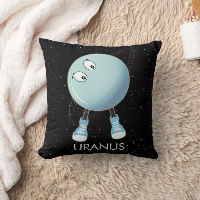 Planet Uranus & Sterne Kissen (Decke)