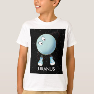 Planet Uranus & Sterne T-Shirt