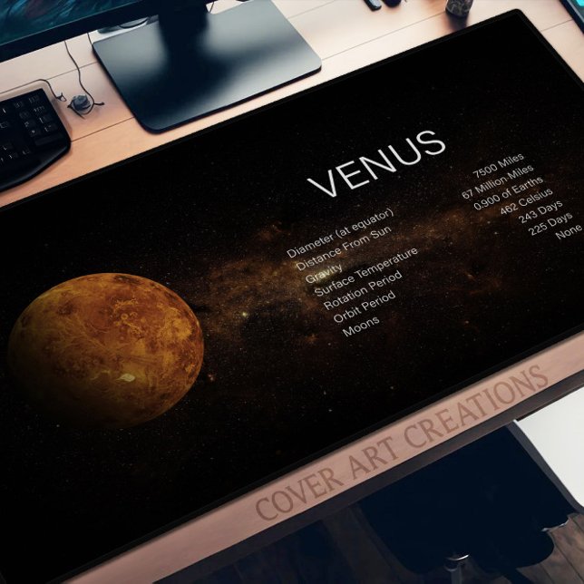Planet Venus Astronomie Schreibtischunterlage (Von Creator hochgeladen)