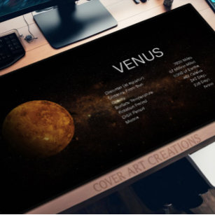 Planet Venus Astronomie Schreibtischunterlage