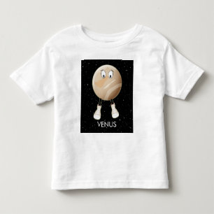 Planet Venus & Stars Kleinkind T-shirt