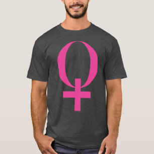Planet-Venus-Symbol (pink) T-Shirt