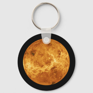 Planet Venus vom Weltraum Schlüsselanhänger