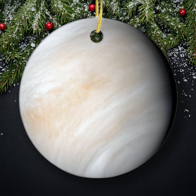 Planet Venus Weihnachtsbaum Keramik Ornament (Von Creator hochgeladen)