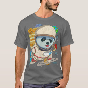 Planet Weltraumwissenschaft Süße Tier Astronaut T-Shirt