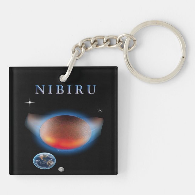 Planet X Nibiru Schlüsselanhänger (Rückseite)