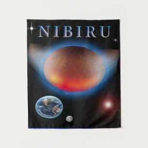 Planet X Nibiru Wandteppich