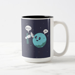 Planet Zweifarbige Tasse