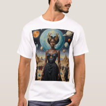 Planetäisches Queen Cosmic Royalty Shirt