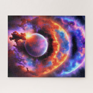 Planetäre Ereignisse stecken in anderen Welten Puzzle