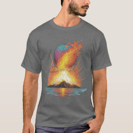 Planetäre Eruption T-Shirt