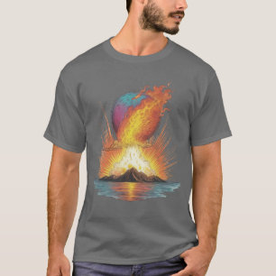 Planetäre Eruption T-Shirt