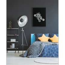 Planetäre Konstellation: Petroglyphische Kunst