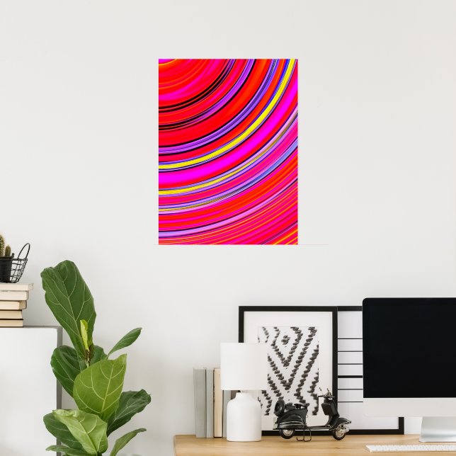 Planetare Ringe Poster (Heimbüro)