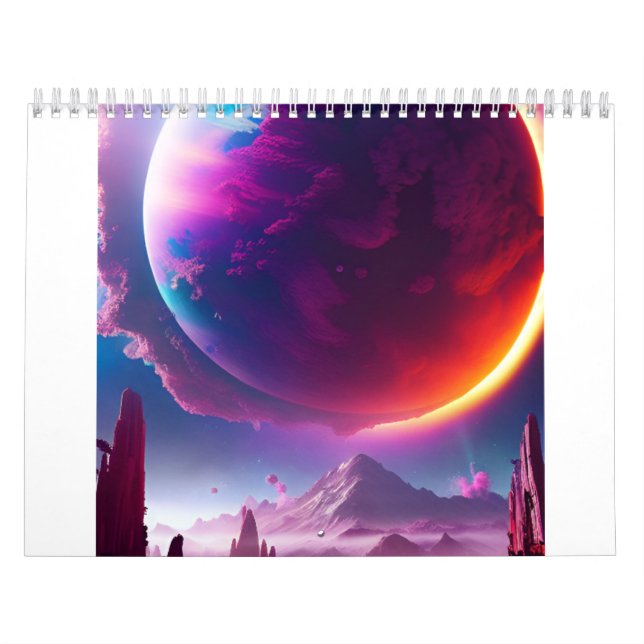 Planetärer Fantasiekalender Kalender (Titelbild)